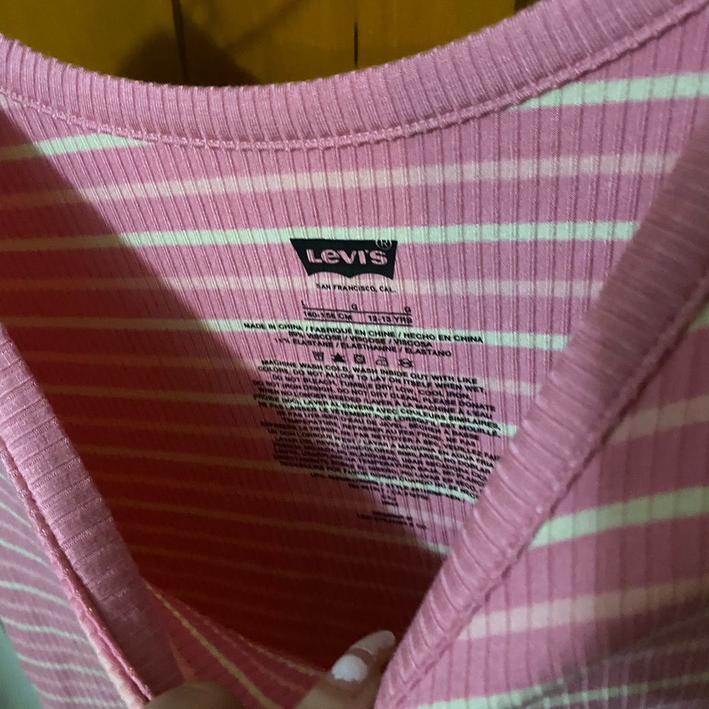 Levi's Pink Ribbed Dress - Picture 5 of 7